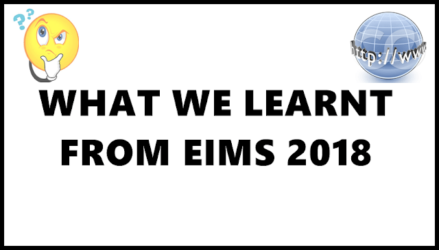 What We Learnt at EIMS 2018 3