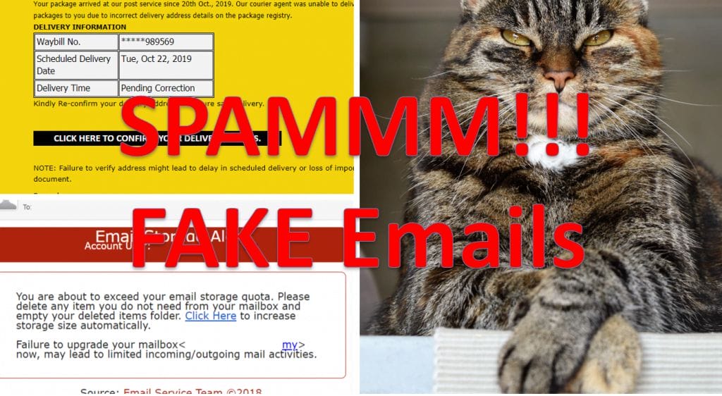 antispam , spam email examples