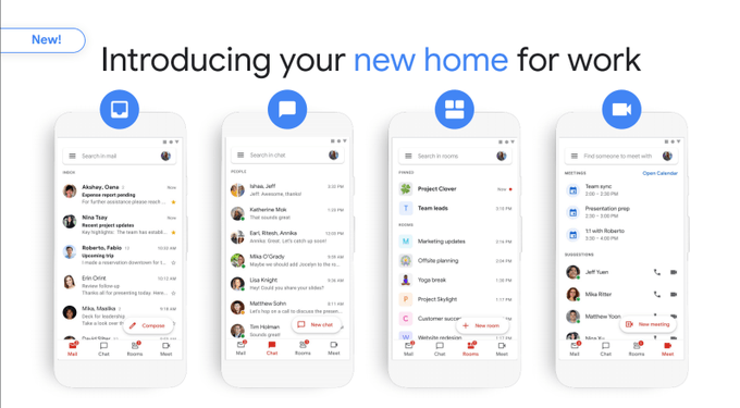 Work- from- home unification able to come true as Gmail redesign 1