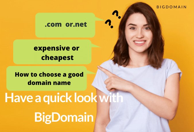 Big Deals with BigDomain 1 Big Deals with BigDomain 1