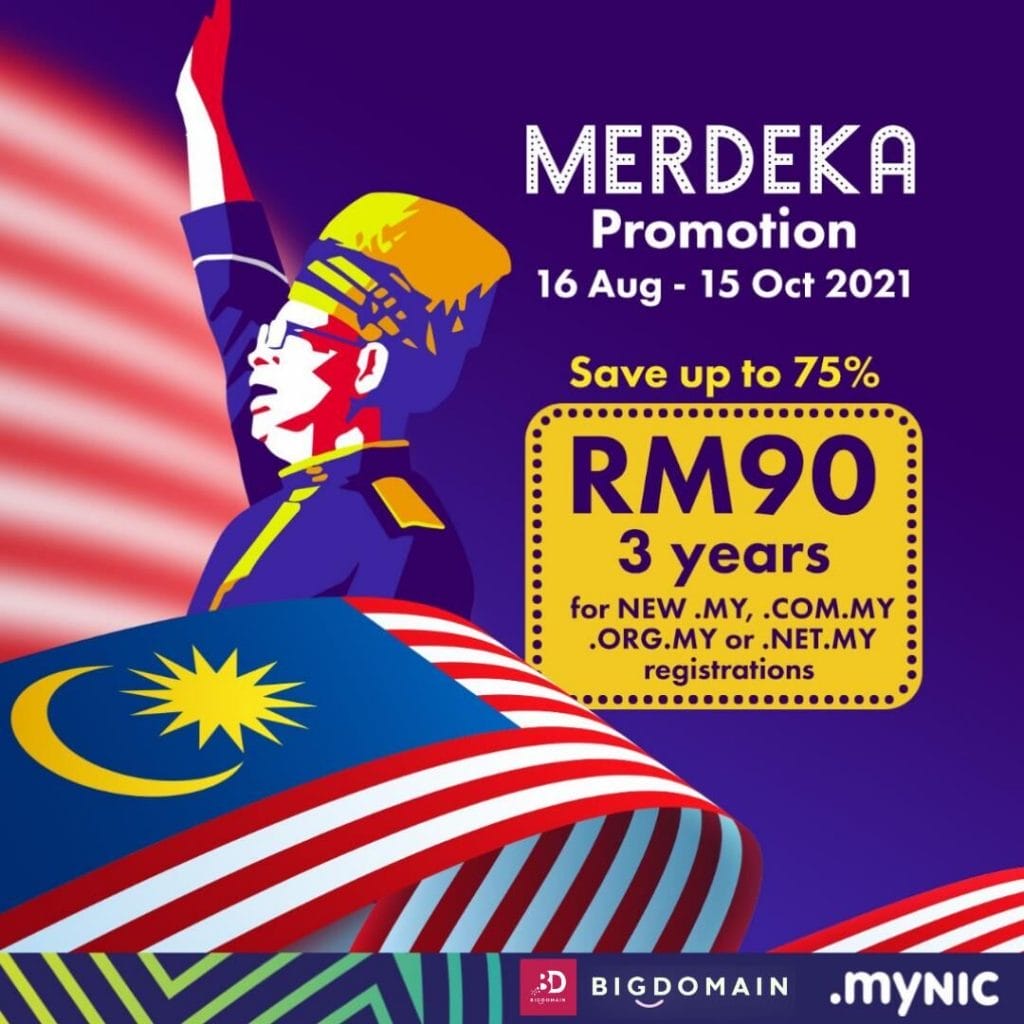 Merdeka Promo - .MY - RM90 Only 3 years. Dont Miss it 1