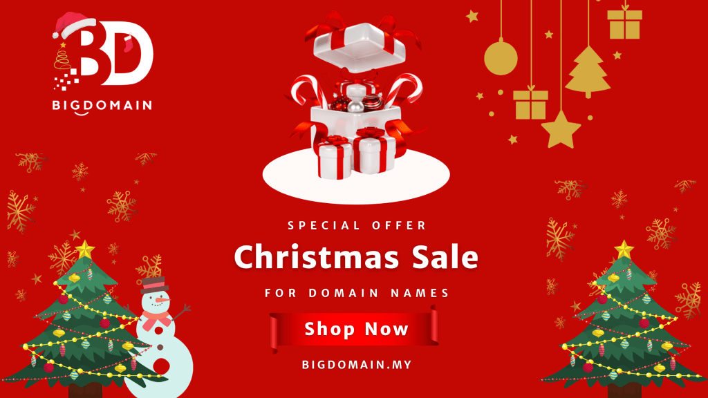 ⛄Big Domain Christmas Special Sale is on: One week only! Get a cheap domain name now! 28