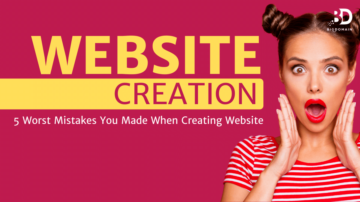 5 Mistakes You Made On Website Creation