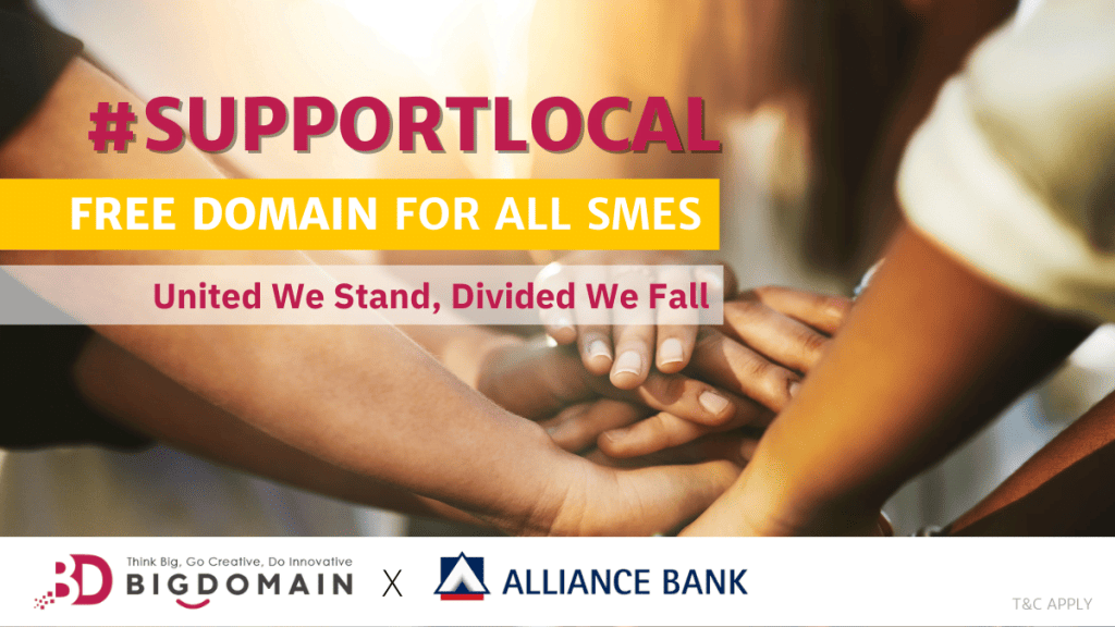 #SupportLocal Free Domain for ALL SMEs