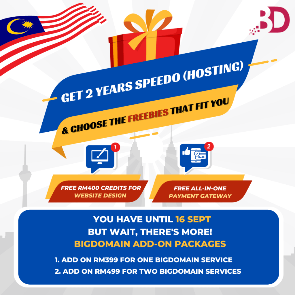 Jom Menyambut Malaysia Day Bersama Big Domain!???? 3