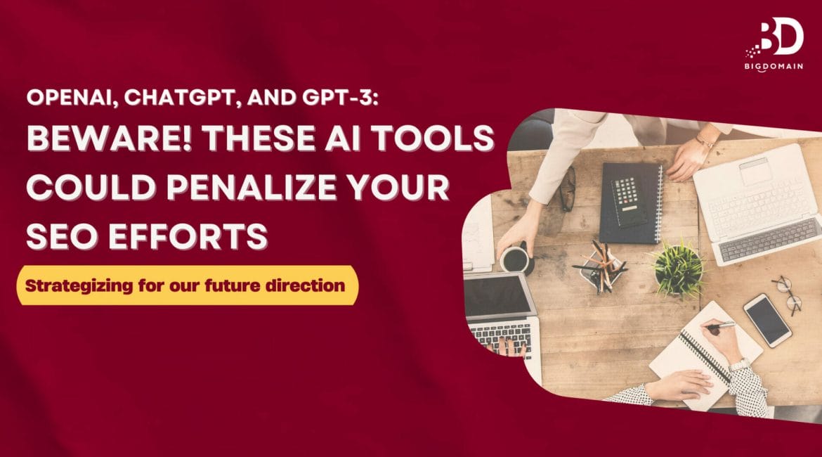 seo penalty for ai generated content GPT chatGPT, openAI