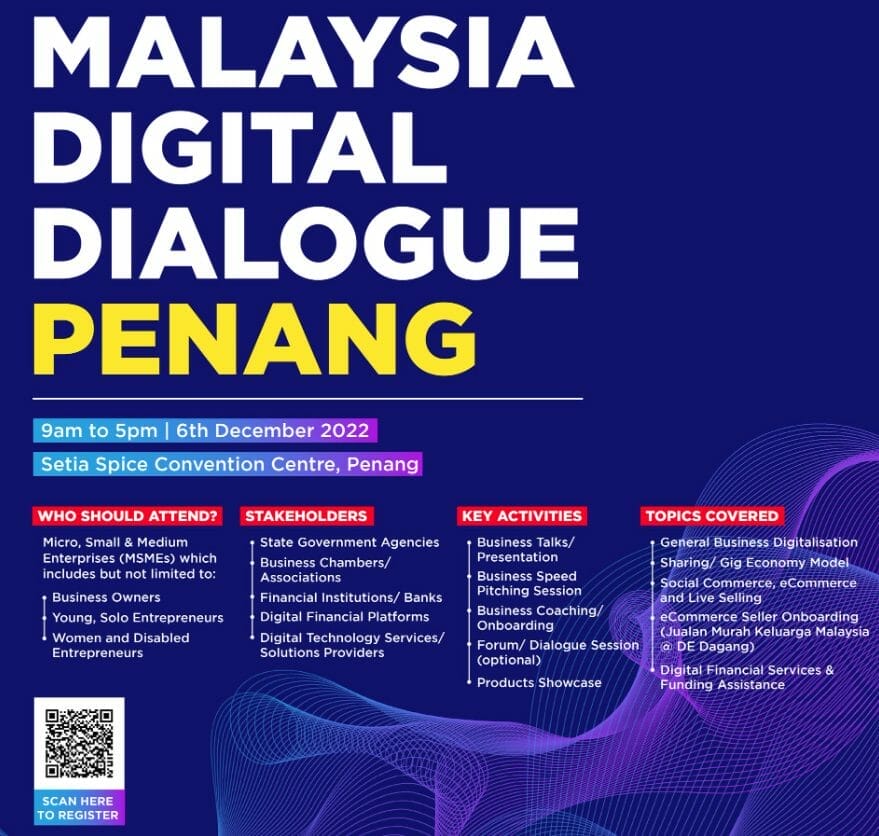 ???? Discover 7 Amazing Things You Can Do in Malaysia Digital Dialogue Penang on 06/Dec/2022! ???? | Bigdomain Cloud Services Malaysia 1