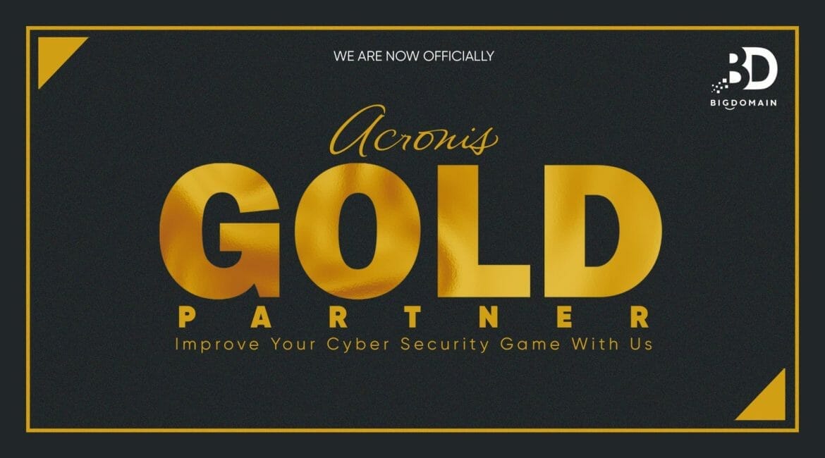 Acronis Gold Partner