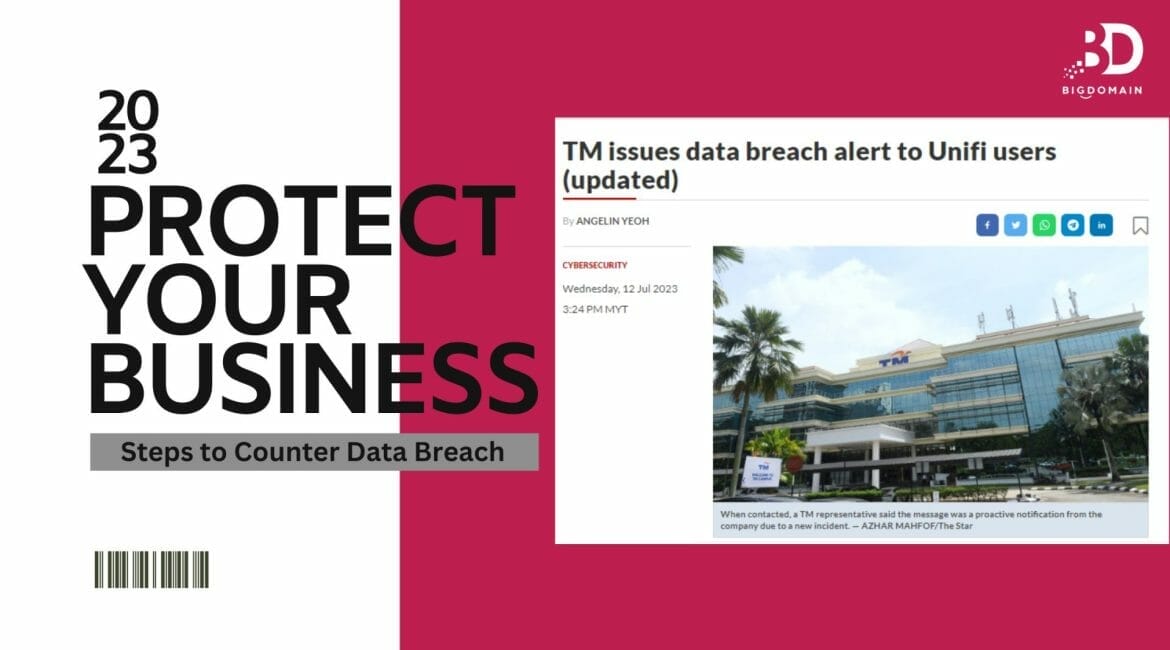 protect your business steps to counter data breach