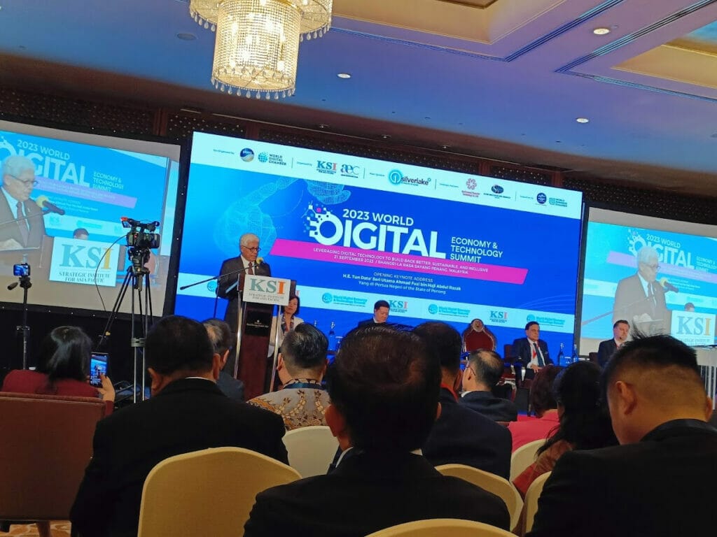 Audience at 2023 Digital Economy Summit in Penang