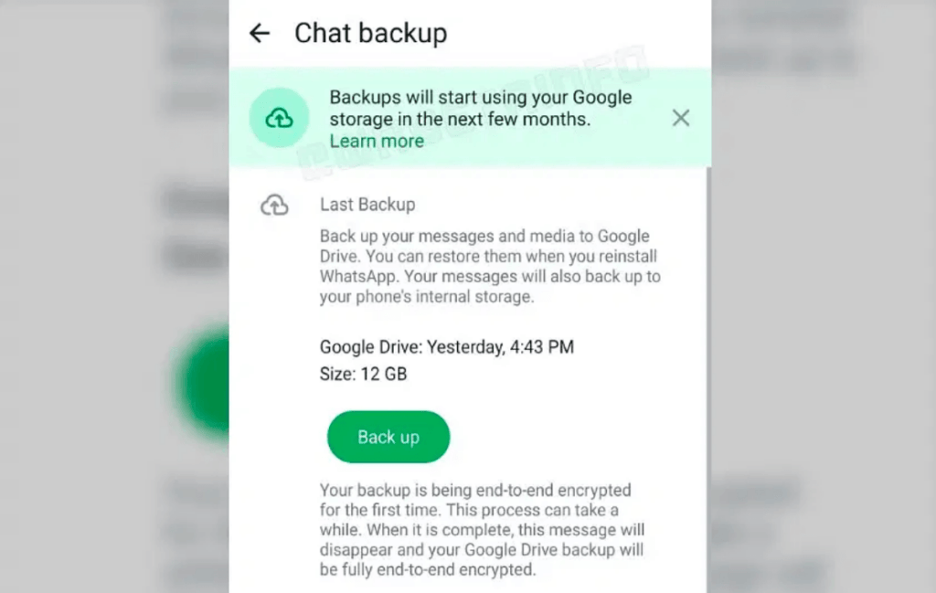 WhatsApp Backups on Android 2024: Google Cloud Integration 1