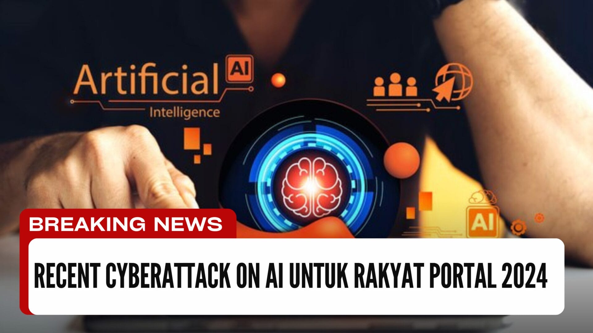 Cyberattack on AI Untuk Rakyat Portal 2024