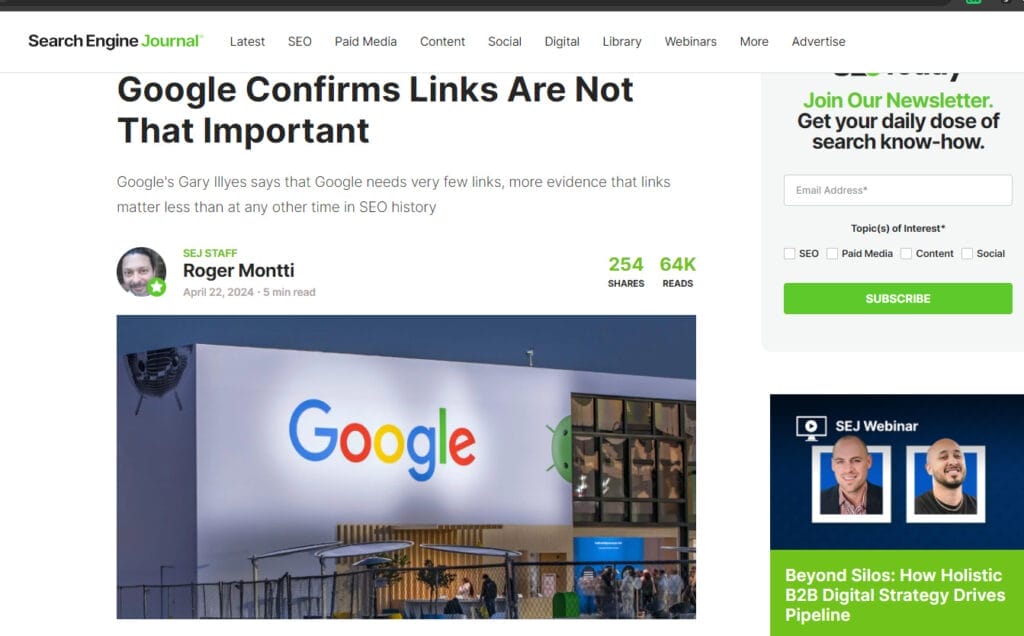 Are You Still Buying Backlinks? Google Says Links Are Less Important Now 1