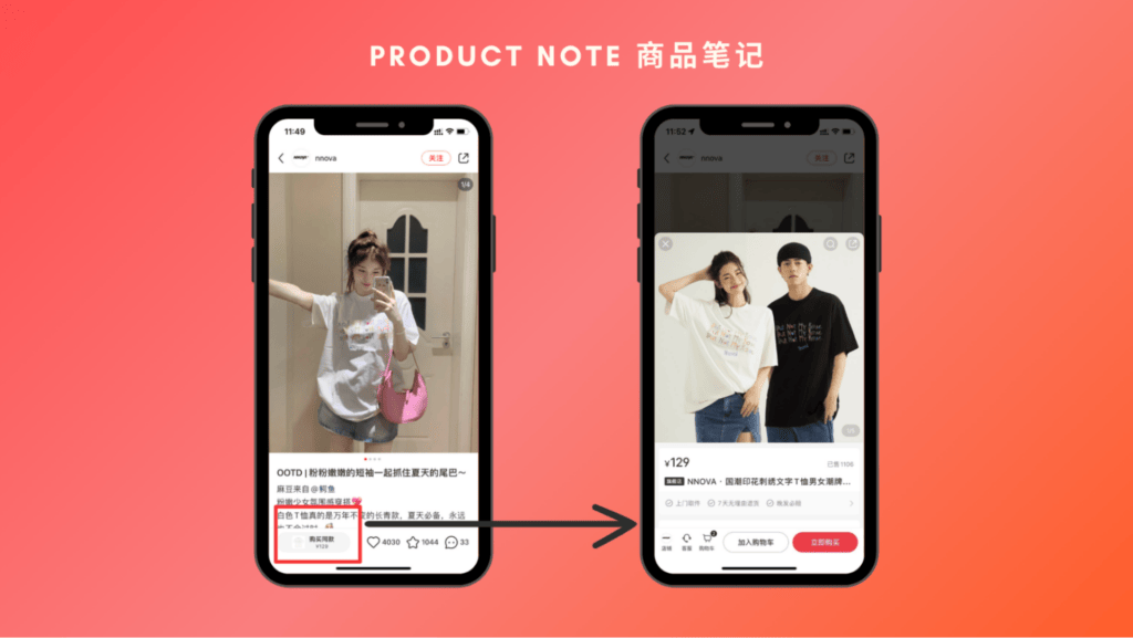 Product note 商品笔记