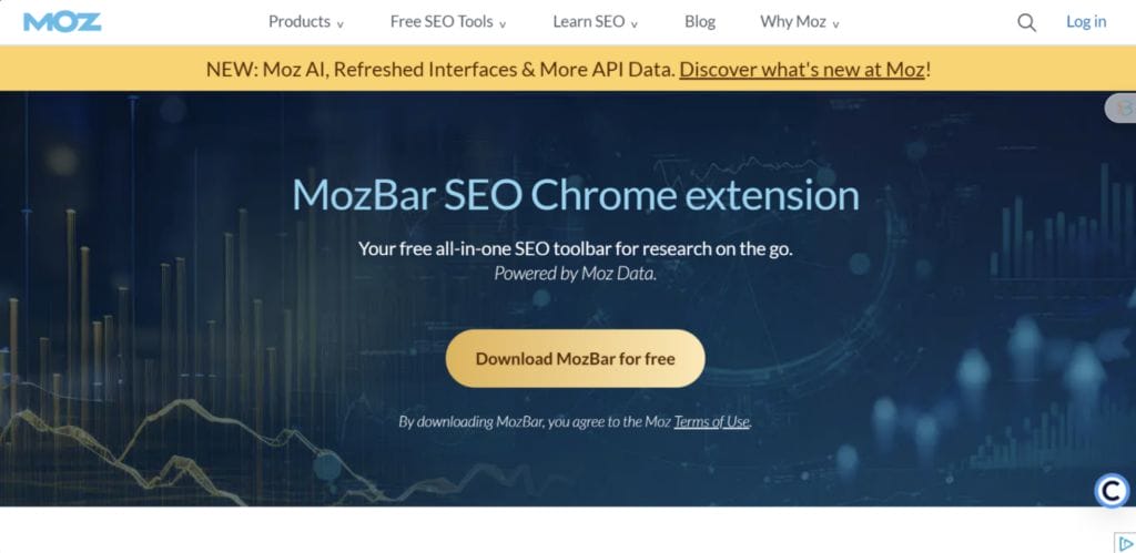 SEO Free Tools: MozBar
