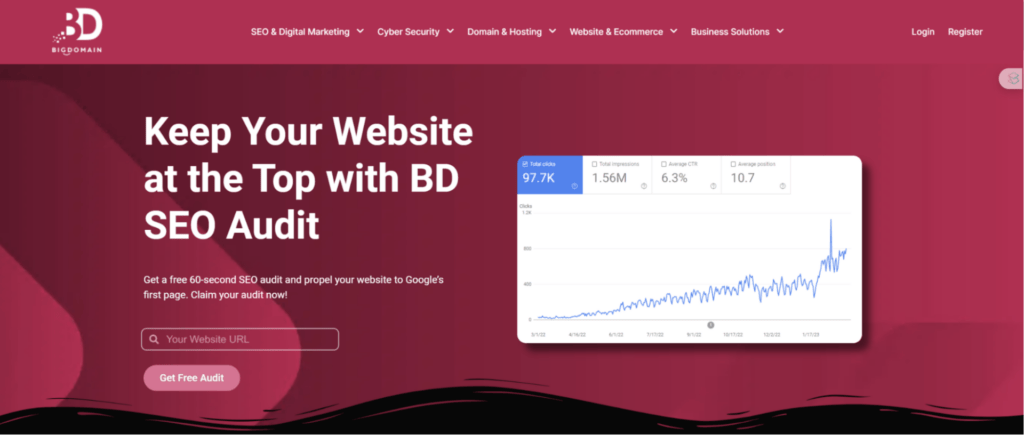 SEO free tools: BD SEO Audit
