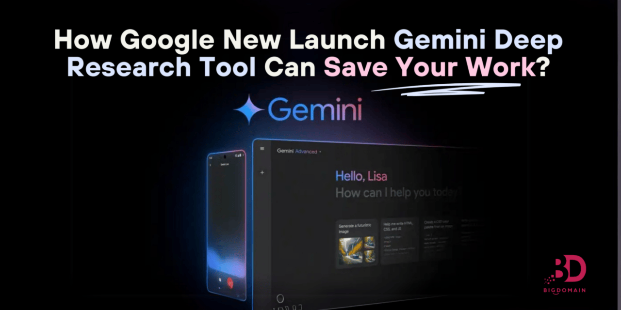 Google Launches Gemini Deep Research: How it Saves Your Work | SEO Malaysia 2025