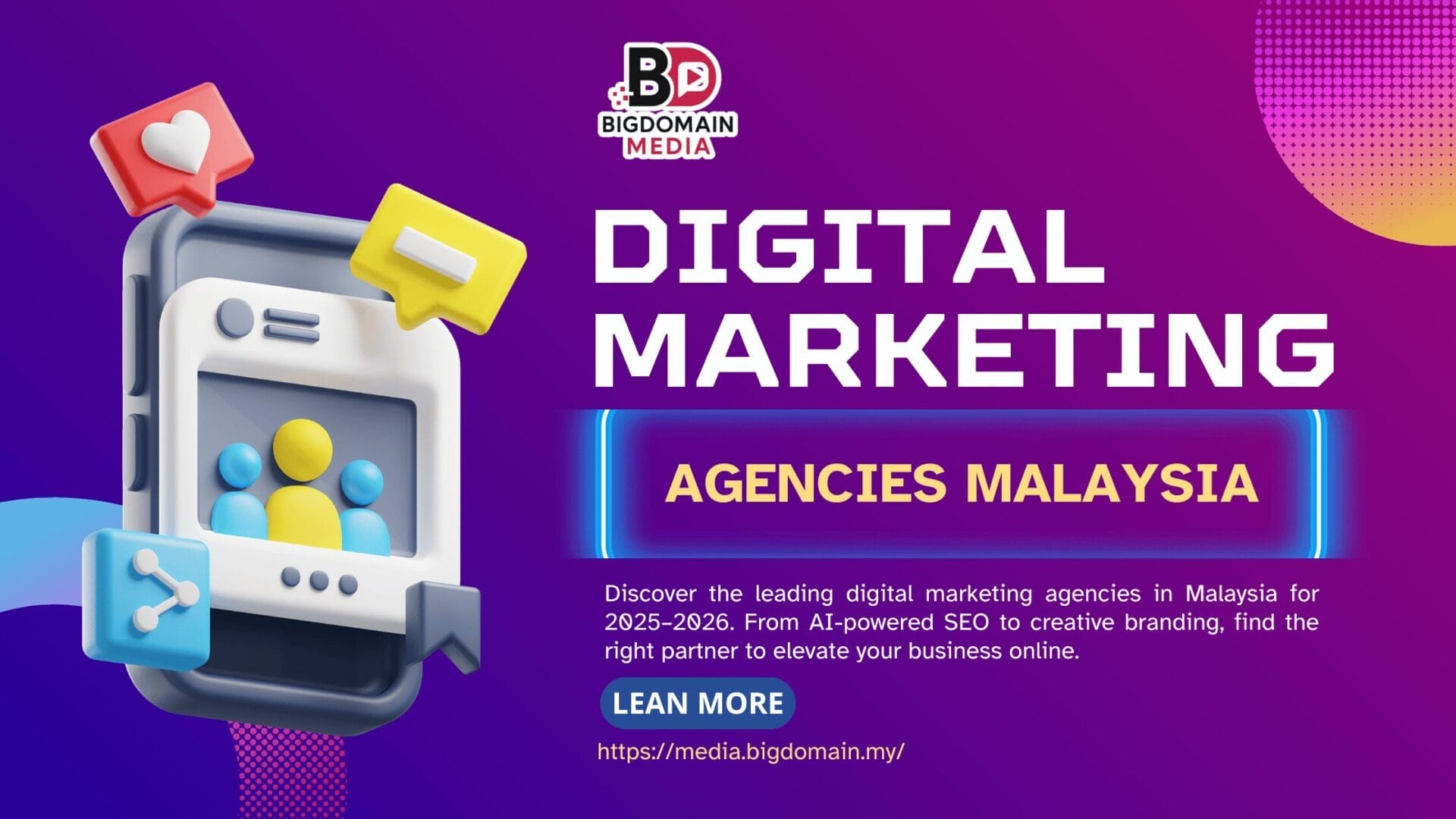 Top Digital Marketing Agencies in Malaysia (2025–2026)