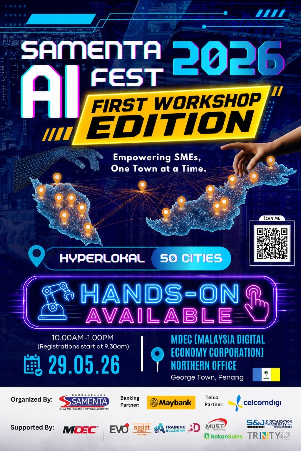 SAMENTA Brings Its AI Workshop Tour to George Town. Why SME Owners in Penang Should Attend the SAMENTA AI Fest Workshop on 29 May 2026